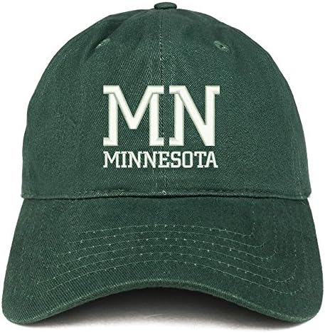 Trendi odjeća MN Minnesota država vezeni pamučni tata šešir