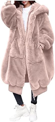 NREALY ABRIGO Ženska jakna Zimska kapuljača Fleece s dugim rukavima kaputi