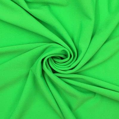 Kelly zelena neonska 60 ITY teška rastezljiva tkanina za dres pored dvorišta