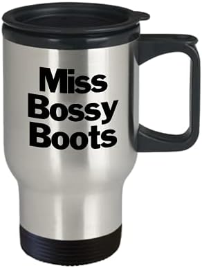 Miss Bossy čizme Šalica putne kafe šalice kaubojske čizme COWGIRL RODEO Snaga
