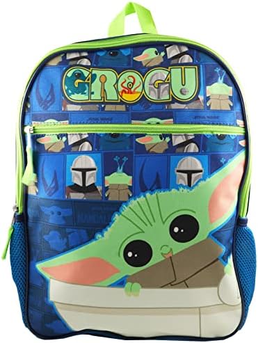 Trgovina u boji Baby Yoda ruksak i set torbi za ručak-Star Wars paket školskih potrepština sa Grogu ruksakom i izolovanom kutijom