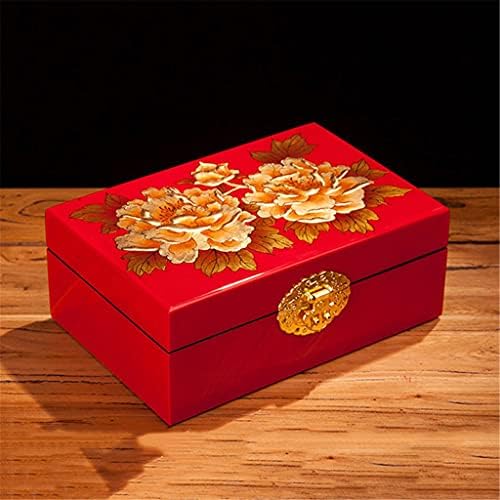 JAHH Retro kutija za nakit velikog kapaciteta u kineskom stilu vjenčani poklon kutija za nakit sa bravom