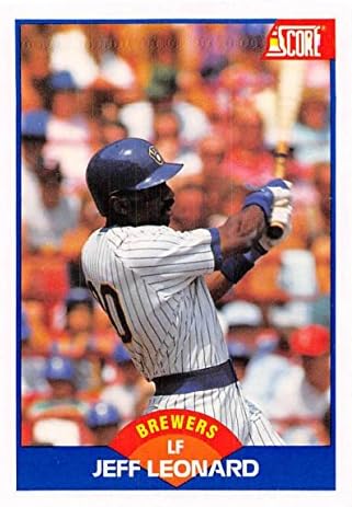 Baseball MLB 1989 Ocjena # 557 Jeffrey Leonard Brewers