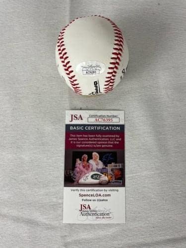 Joey Bart potpisao je autogramirani bejzbol JSA AC76395 - autogramirane bejzbol