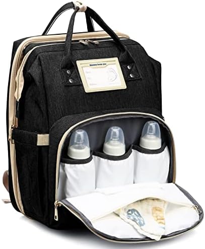 Bevcekns torbe za pelene za dječaka, dječje torbe za djevojčice, vodootporne torbe za pelene velikog kapaciteta ruksak sa trakama