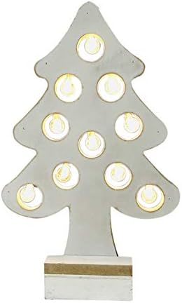 Novi božićni proizvodi Drveni zanat LED božićno stablo Desktop Lambent Elk ukrasi Božićni ukrasi