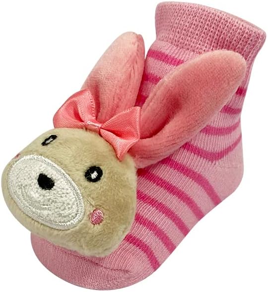Lutkarska djevojačka djevojka zveckanje, pamučne čizme, poklon set za životinje od 0-6 mjeseci (jednorog)