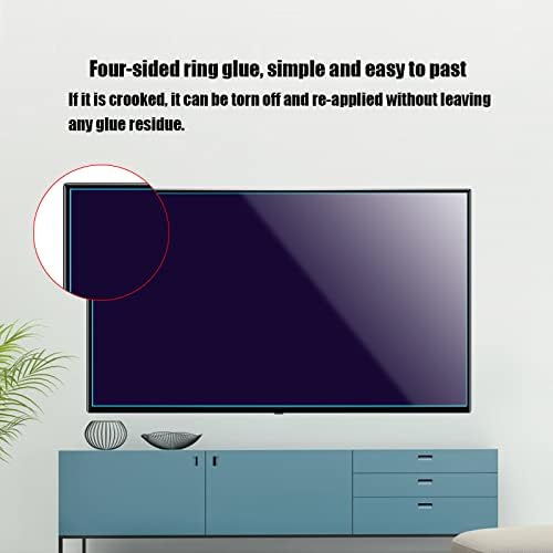 Zaštita ekrana protiv plavog svjetla za TV od 32-75 inča, filter filma sa zaštitom od LCD ekrana protiv odsjaja, ublažava naprezanje