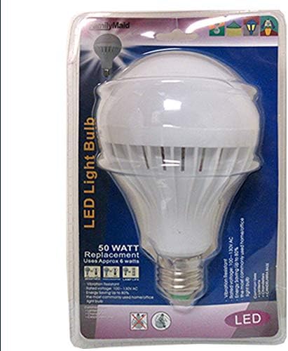 2 Pc sijalice 50 vati = 6w LED svetla bela lampa za kućno osvetljenje