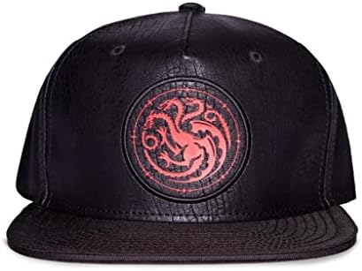Game Of Thrones bejzbol kapa House Of The Dragon Logo zvanični Crni Snapback
