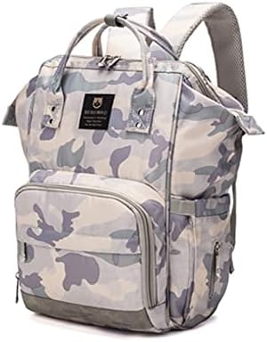 Nadstresni ruksak pelena, torbe za pelene multifunkcijski vodootporni ruksak za putovanja sa promjenom pad i traka za kolica i pacifier.