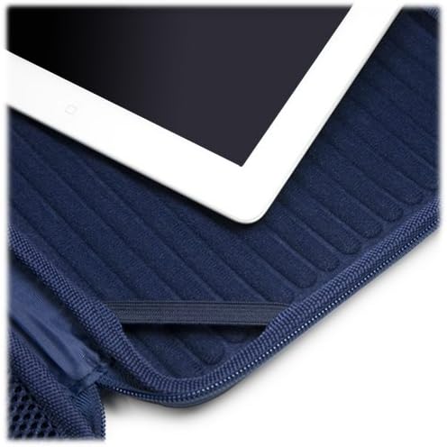 Case Boxwave kompatibilan sa Lenovo IdeaPad Duet Chromebook - Tvrtka školjka, tankim messenger torbi, bočni džepovi - mornarice