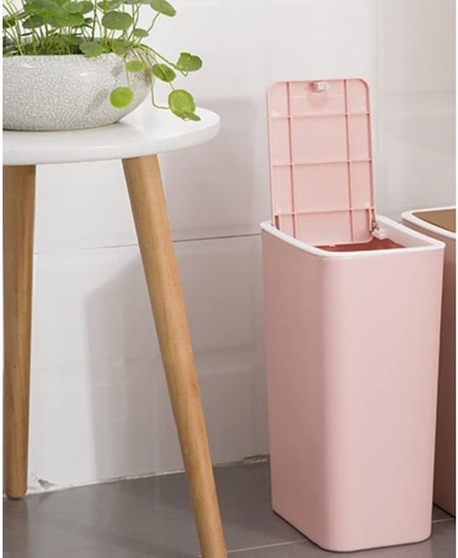 FEER pravougaona kanta za smeće kuhinja kupatilo wc kanta za smeće dnevni boravak sa poklopcem kanta za smeće gurnuti kantu za smeće