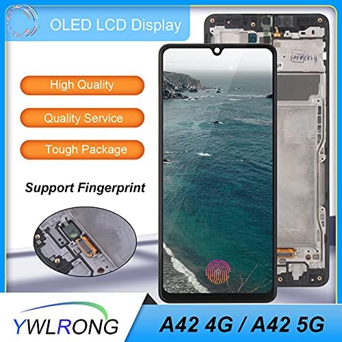 YWLRONG LCD za OLED Samsung Galaxy A42 5G A426 SM-A426B SM-A426b/DS zamjena LCD ekrana + olovka za eksploziju telefona stražnji poklopac
