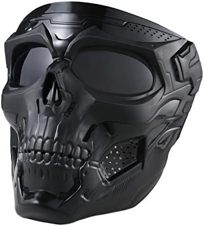Airsoft maska ​​Paintball maska ​​puna lica taktička maska ​​pogodna za ATV motocikl Biciklizam Skijanje Halloween CS igra Cosplay