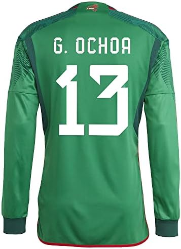 G. Ochoa 13 Meksiko Početna Muškarnog prvenstva Fudbalski dres dugih rukava 22/23