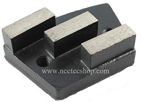 Anncus NCCTEC brušenje cipele sa 3 dijamantne segmente | Blokovi za brušenje betona za beton metalne veze