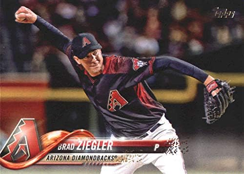 2018 Ažuriranje topps i ističe serije Baseball US155 Brad Ziegler Arizona Diamondbacks Službena MLB kartica za trgovanje