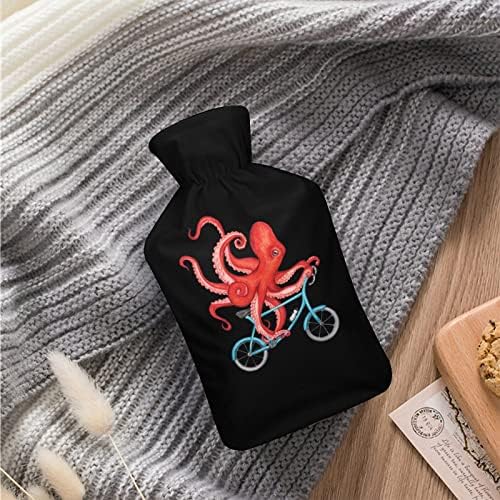 Biciklistička hobotnica tople vode boce gumene tople vode s slatkim poklopcem za razdoblje ublažavanja bolova grčevi