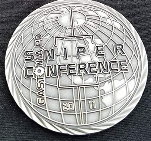Phoenix Challenge Coins Gastonia PD 2011 Sniper konferencija