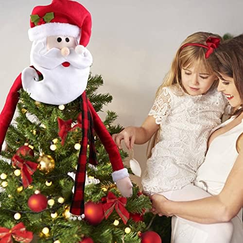 NC proizvođači Stock Božićni ukrasi Santa Claus Početna Božićna dekoracija stabla Santa Claus Tree Top Star