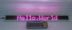Gowe RMote tastatura / LED tekstualni znak / visina: 7,62 mm / crveno-plavo-ružičasto-šareni / 7by96 / bilborboard / SMD-0603/1 /